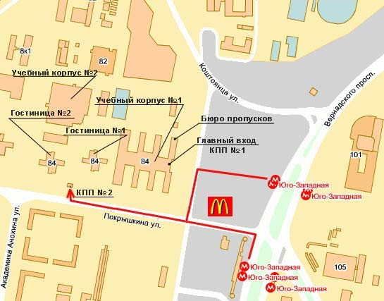 Карта москвы гостиницы отели