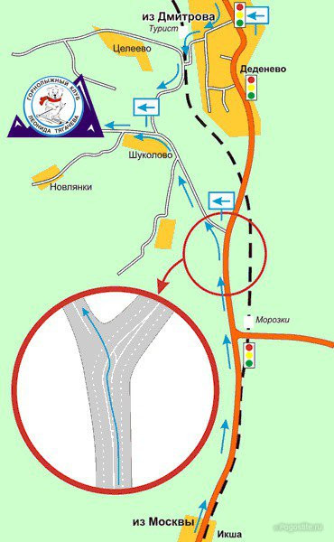 Карта дмитров морозки
