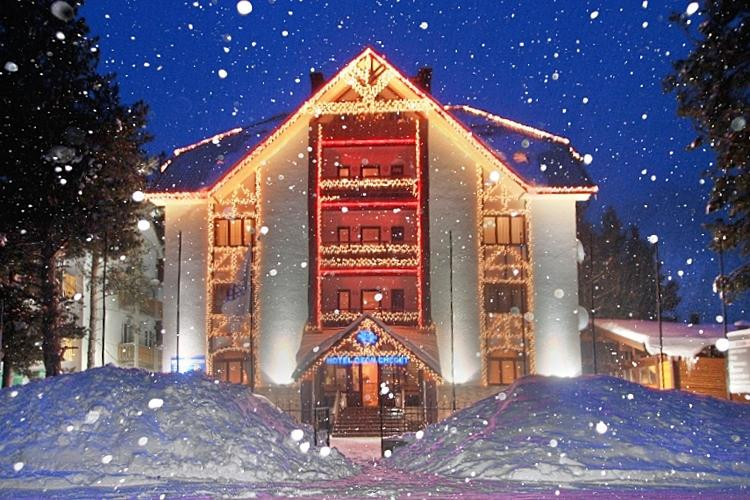Поляна Азау новый год