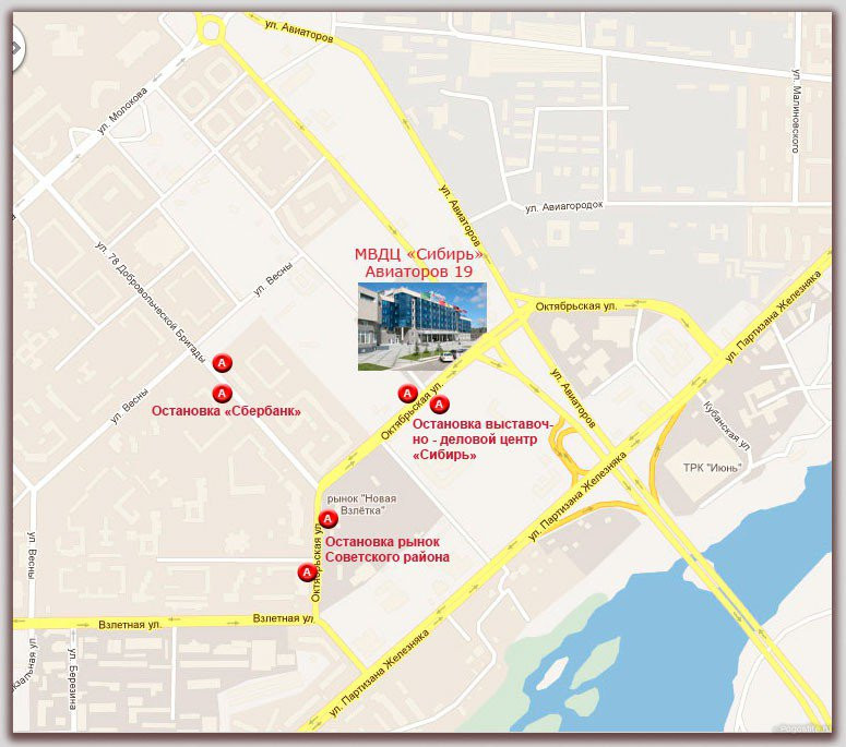 Авиаторов 64 красноярск карта