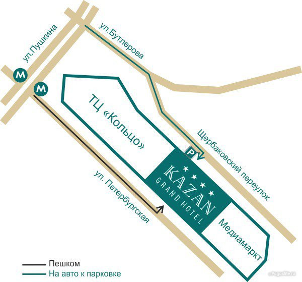 Карта парковок казань