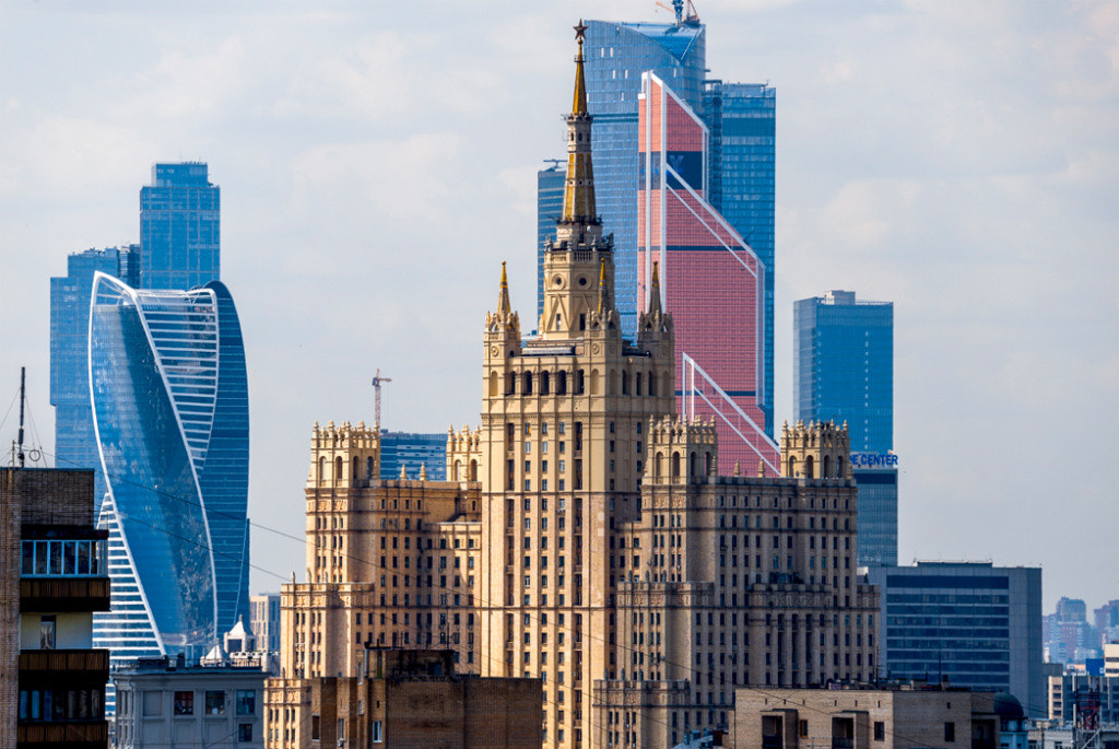 7 высоток москвы на одном