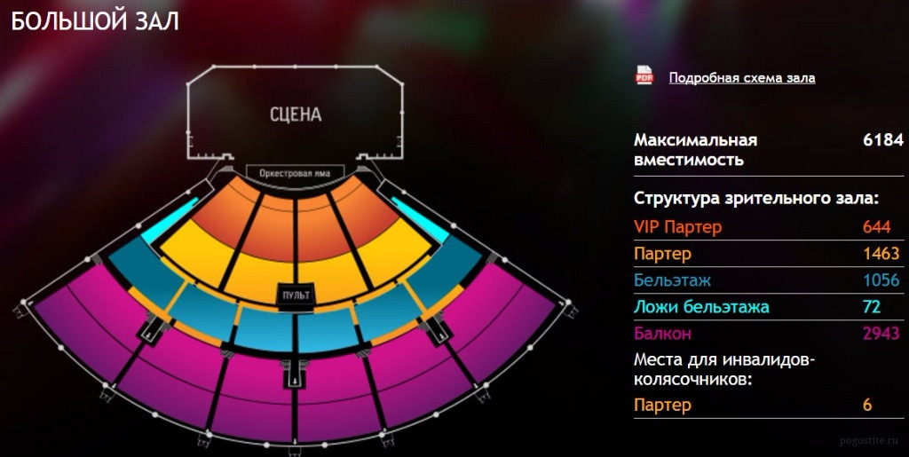 Экспо екатеринбург схема концертного зала