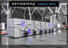 Капсульный отель Внуково - Aerosleep Terminal А (общая зона) Номер-капсула - Размещение на 12 часов