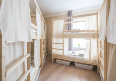 Хостел Рус Пушкинская (Общежитие, Снять Комнату) Кровать в общем смешанном номере на 10 человек