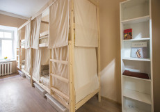 Хостел Рус Пушкинская (Общежитие, Снять Комнату) Кровать в общем смешанном номере на 8 человек