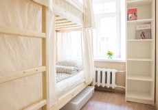 Хостел Рус Пушкинская (Общежитие, Снять Комнату) Кровать в общем смешанном номере на 4 человек