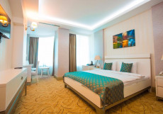 Sumgayit Plaza Hotel | Сумгайыт | Каспийское море | Частный пляж Номер с кроватью размера 