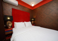 Мини-Отель Апельсин на Юго-Западной Двухместный люкс двуспальная кровать