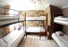 Астра на Арбате (Общежитие в центре) Кровать в общем мужском номере с 5 кроватями