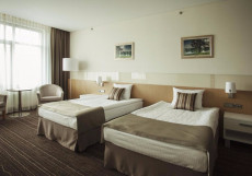 Виктория CПА Отель Стандартный двухместный номер с 2 кроватями и правом посещения аквазоны