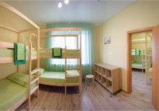 Nice hostel | г. Челябинск | Парковка Спальное место на двухъярусной кровати в общем номере для мужчин и женщин