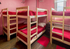 Абсолют | м. Алексеевская | Парковка Односпальная кровать в общем номере с 8 кроватями