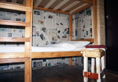 Мини отель & Хостел Рассвет (б.Хорошие новости - Good News Hostel) Кровать в общем четырехместном номере для мужчин