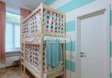 Хостел Химки Спальное место на двухъярусной кровати в общем номере для женщин