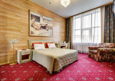 AZIMUT Отель Дербеневская Москва Улучшенный двухместный номер с 1 кроватью