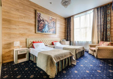 Азимут Отель Дербеневская Москва Улучшенный двухместный номер с 2 отдельными кроватями