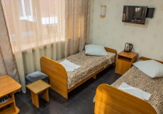 Магас | Иркутск | Парковка Двухместный номер с 2 отдельными кроватями и душем