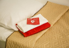 Хостел РУС & Отель Чистые пруды Односпальная кровать в общем мужском номере