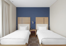 Отель Корпоративный Центр Сбербанка Улучшенный двухместный номер с 2 отдельными кроватями и видом на горы