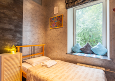 Фьюжн Hostel & Hotel на Павелецкой Одноместный номер Economy (общая ванная комната)