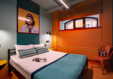 Мини-отель Бунтари - Buntati Двухместный номер Че Гевара двуспальная кровать (общая ванная комната)