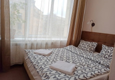 Отель & Хостел Bauhaus (Василеостровский р-н) Двухместный номер с одной двуспальной кроватью и собственной ванной комнатой