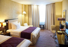 River Palace Hotel - Ривер Палас Стандарт с двумя кроватями и балконом | Вид на город