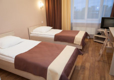 Спасская (отель в центре,бассейн, сауна) Стандартный двухместный номер с 2 отдельными кроватями