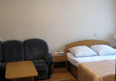 Отель Люкс (в центре) Одноместный номер Standard двуспальная кровать